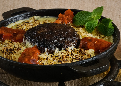 Um dos pratos principais da vigésima quinta edição do Comida di Buteco.