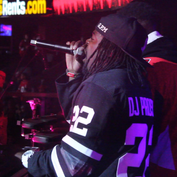 DJ Prosper at the Sens home opener