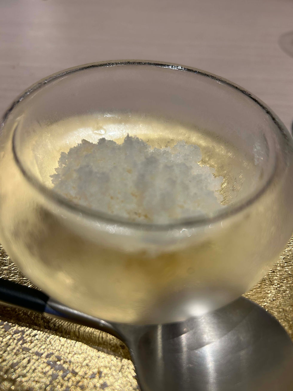 これが実物。ちょっと忘れられない味と香り。