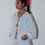 Thumbnail: Yongli White Tie-Up Blouse