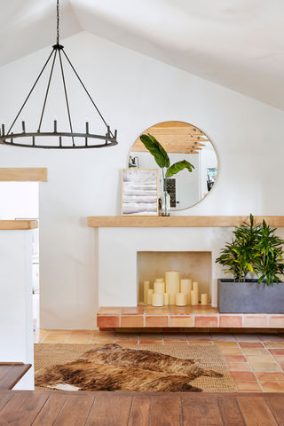 fireplace entry