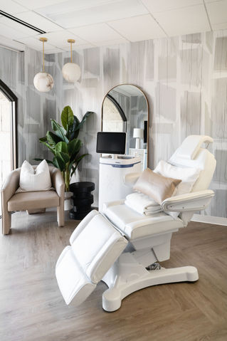 Commercial spa space + Spa Interior Design + Commercial Interior Design + mancave + Womens treatment rooms + treatment room design + bodify