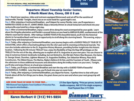 Miami Center Travel Club Information 