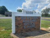 Bath Twp Building Office & Park sign, 1006