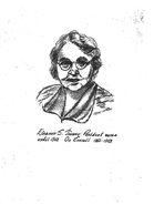 Sketch of Eleanor S. Young, President until 1912, Org. Council 1910-1912