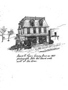 G. Ryan's Grocery Store ca 1923, noting old board walk