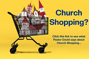 church shopping flyer