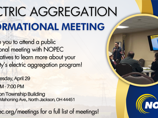 Electric Aggregation Informational Mtg - Apr. 29