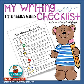 writer's checklist
