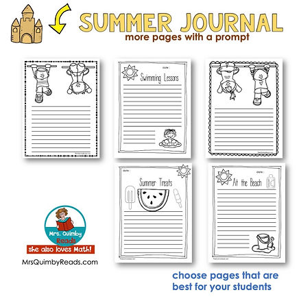 Summer Journal -pages