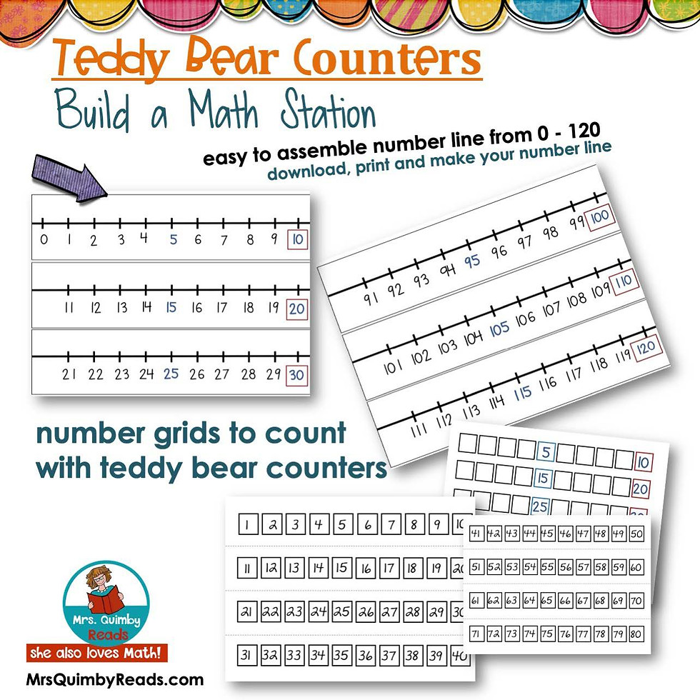 Thumbnail: Teddy Bear Counting Station | PreK- 1 | Math Station
