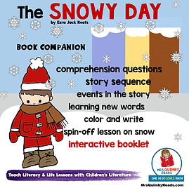 Snowy Day - Book companion