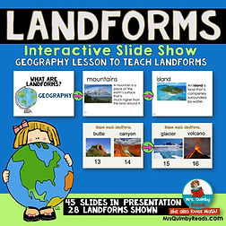 teaching landforms