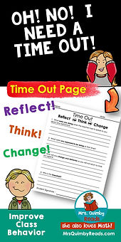 Time Out - Reflection Page