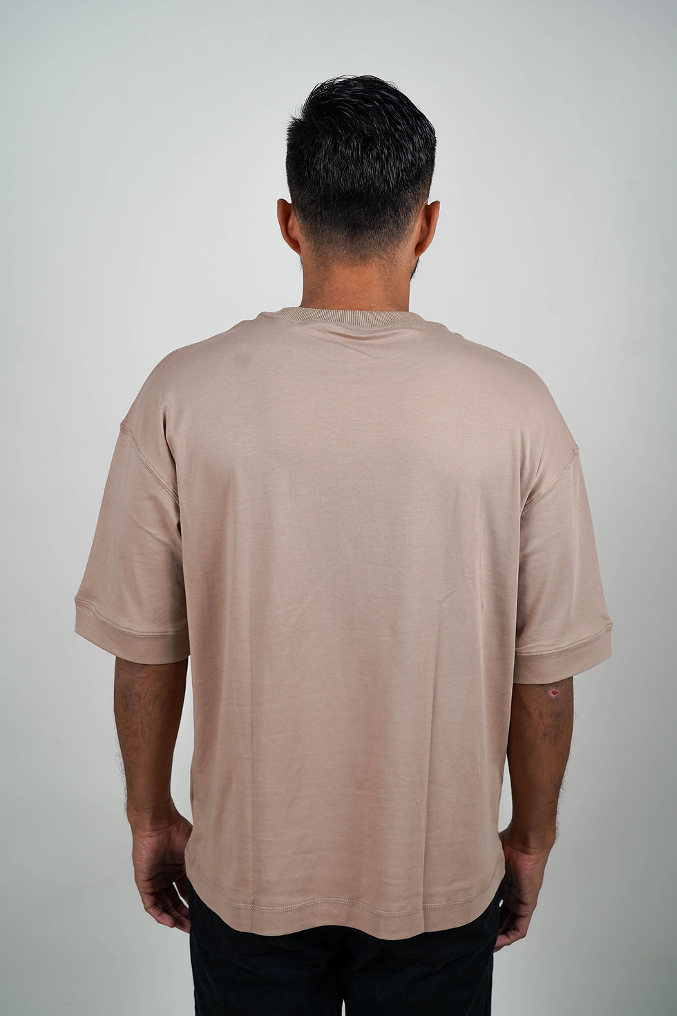 Thumbnail: Kihon Oversized Tee (Light Taupe)