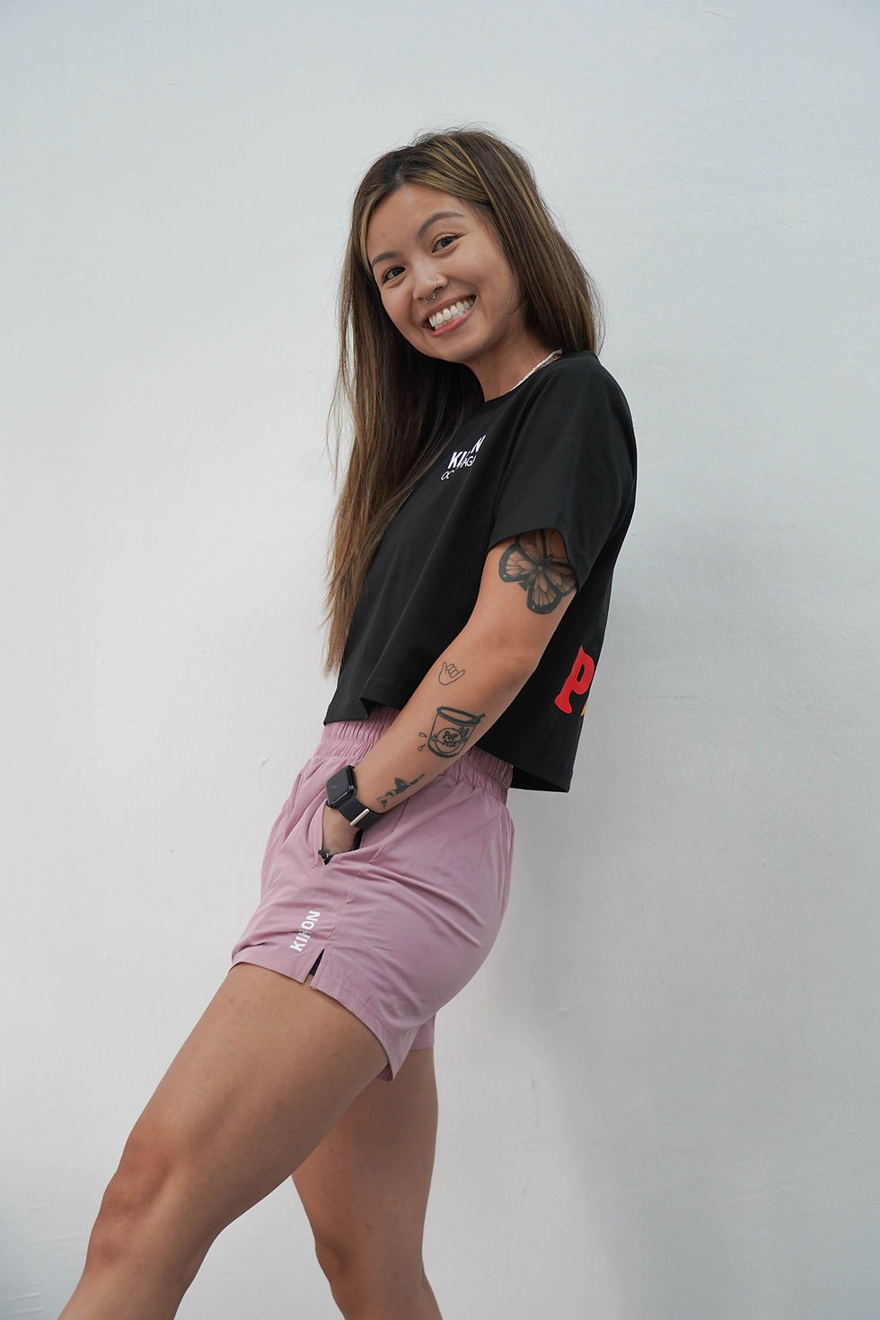 Thumbnail: Kihon Ladies 4" Align Shorts (Pink)