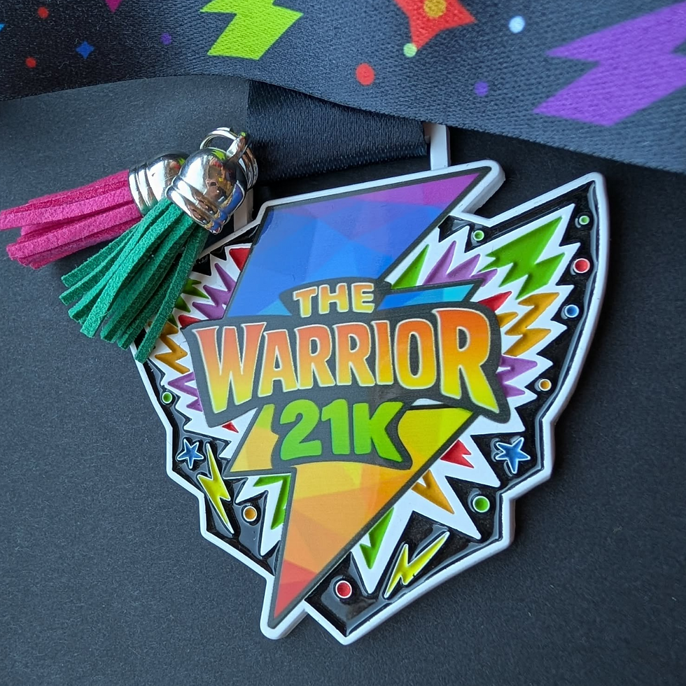 Thumbnail: The Warrior- virtual 21k challenge with collectable medal