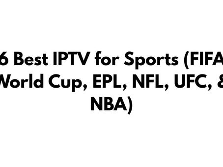 IPTV Providers for Sports