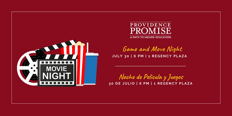 Game and Movie Night | Noche de Juegos y Películas