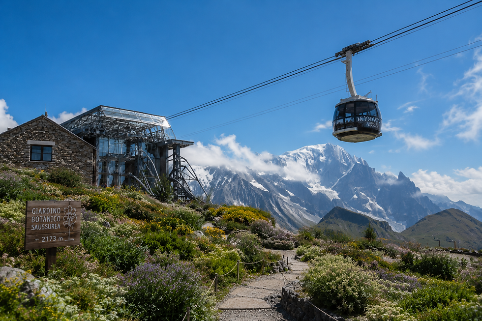 Skyway monte bianco valle d'aosta courmayeur escursione guidata mario demicheli accompagna