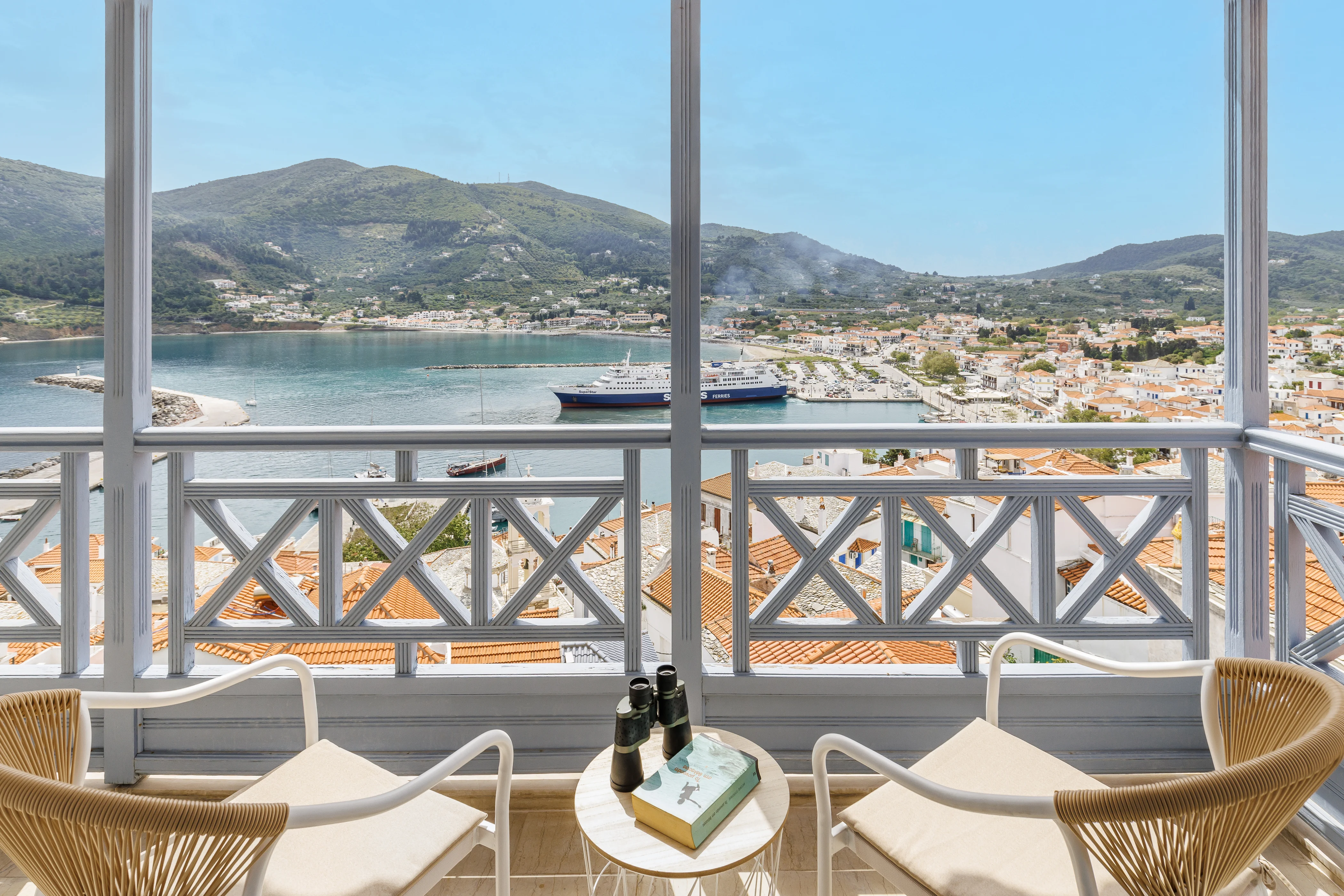 Koukou House Skopelos Town View