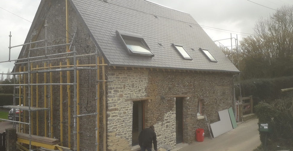 NTHI Batiment isolation  jointoiement pierre