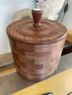 Segmented Walnut Box