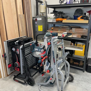 Sawstop Table Saw and Bosch Miter Saw