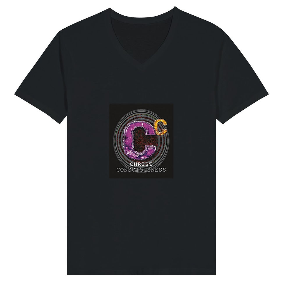 Thumbnail: Christ Conscienceness Cc Premium Unisex V-Neck T-shirt