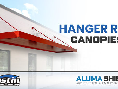Hanger Rod Canopies Installation at Bobcat of Charlotte by Austin Canvas & Awning