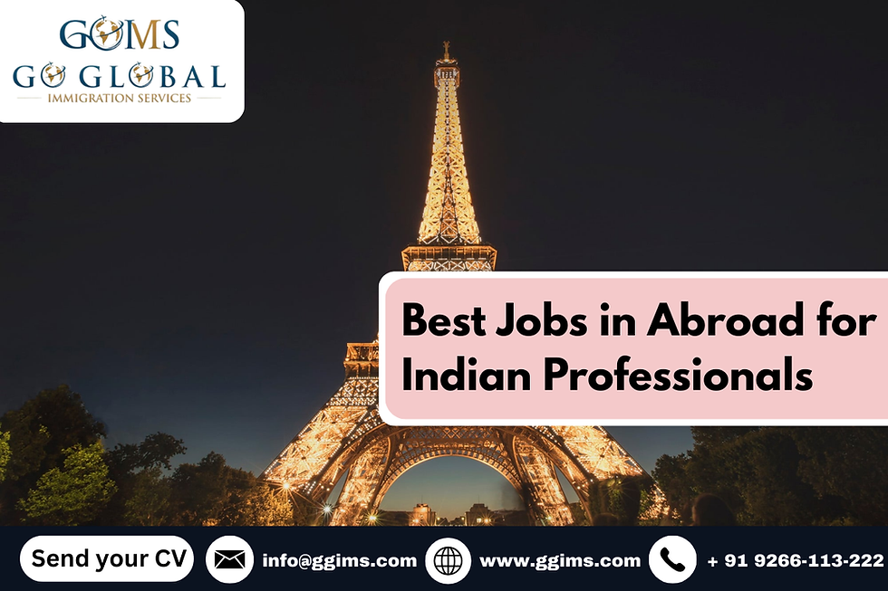 High-Paying Jobs Abroad for Skilled Professionals