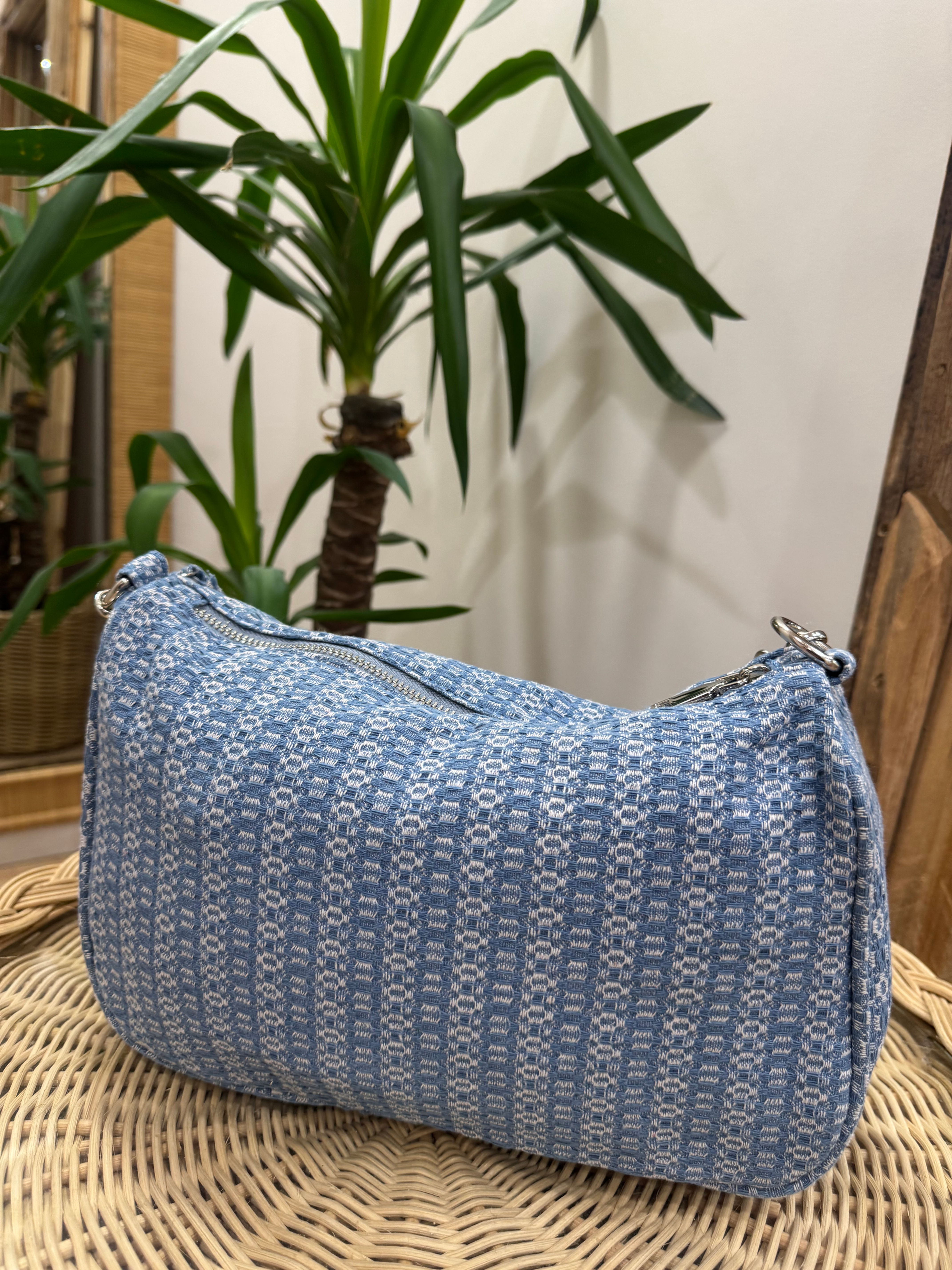 Sac bleu clair