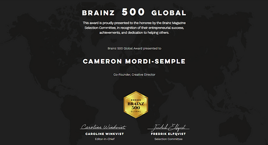 Brainz 500 Global Award - Cameron Mordi-Semple.png