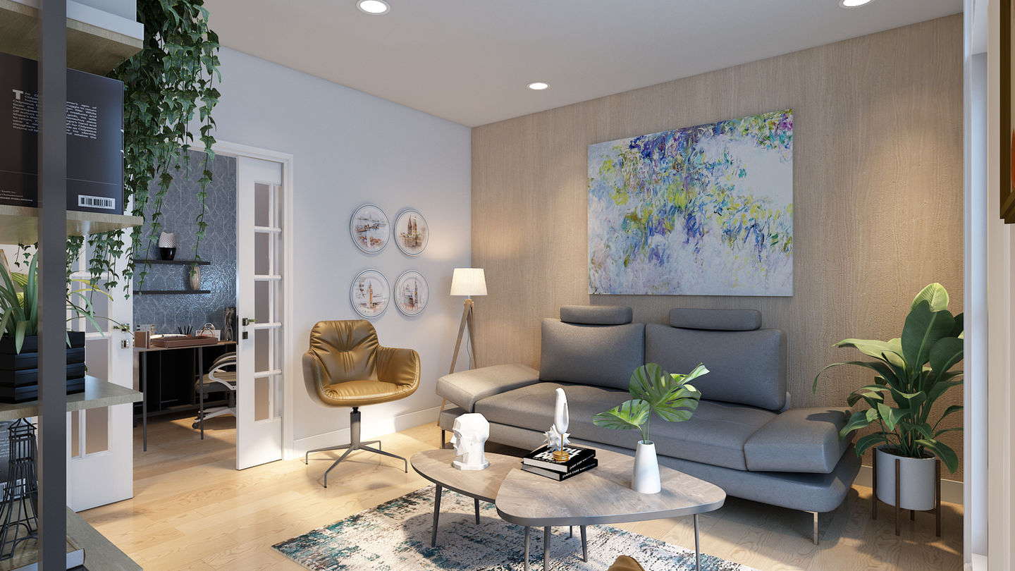Modern and clean office interior