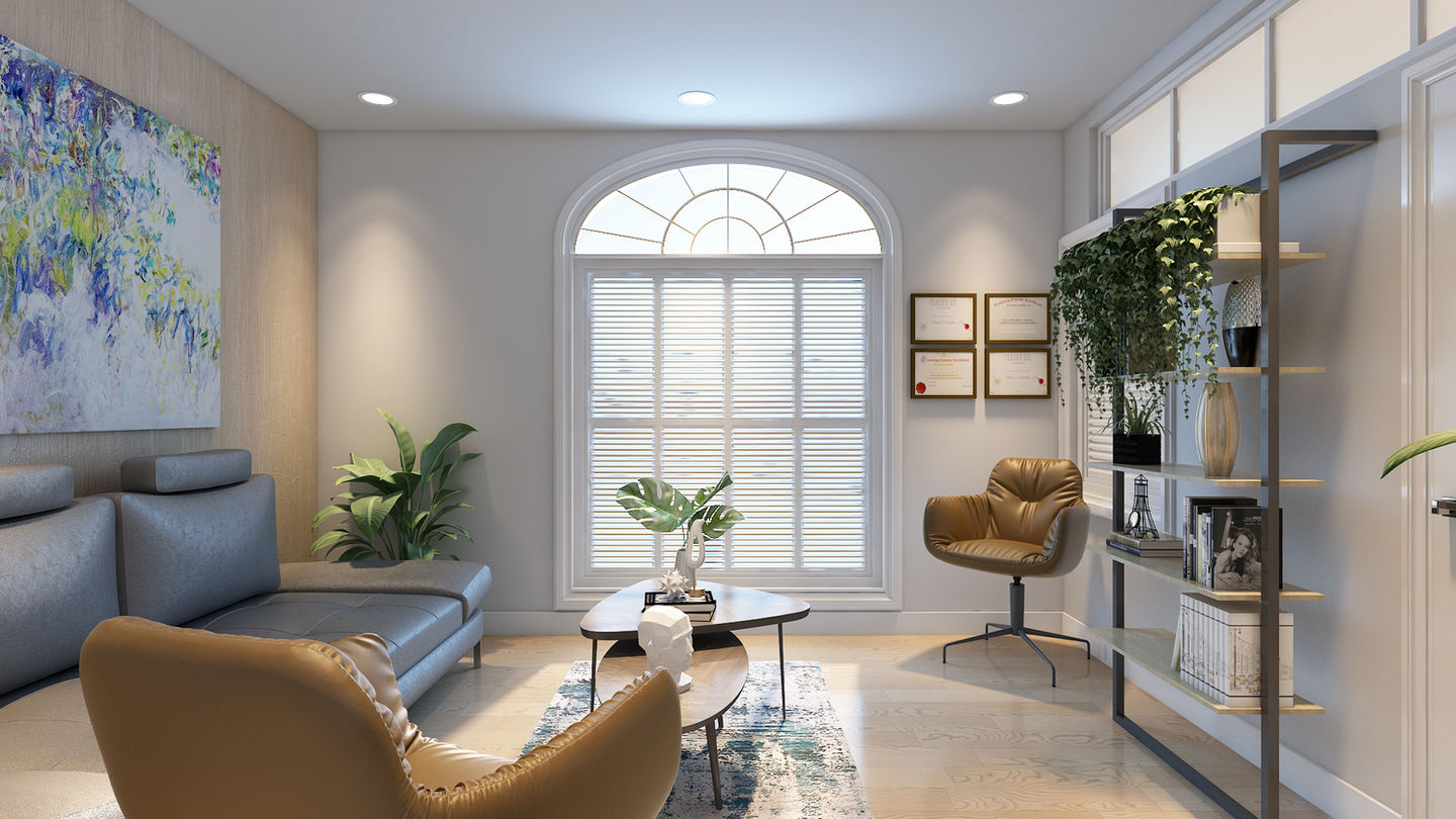 Modern and clean office interior