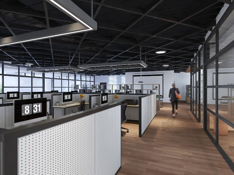 Modern clean working spaces