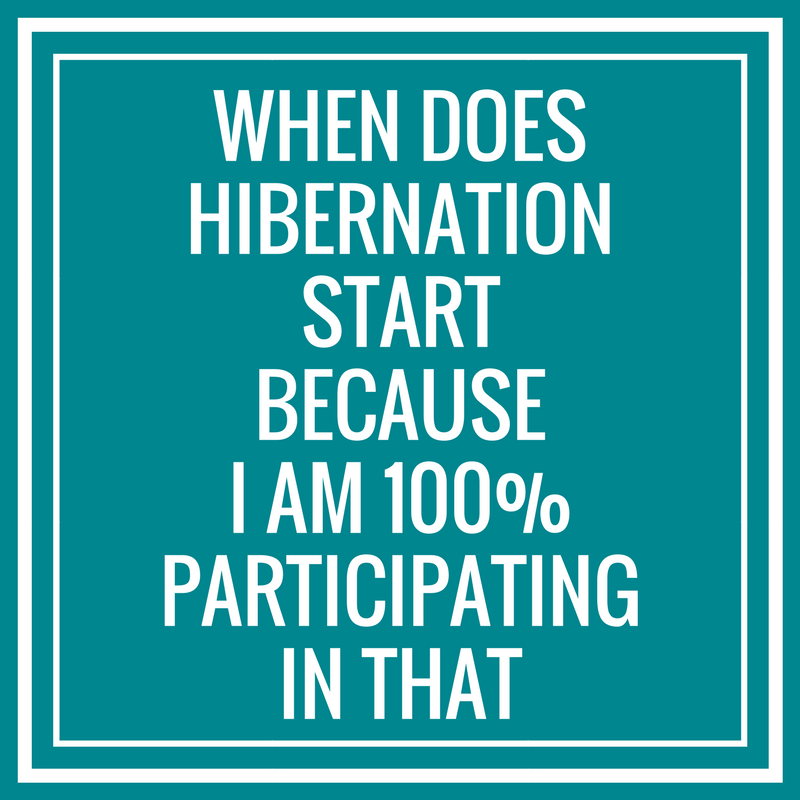 Hibernation Meme