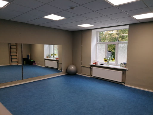 Klientu ērtībām — fizioterapijas zāle vecajā slimnīcā