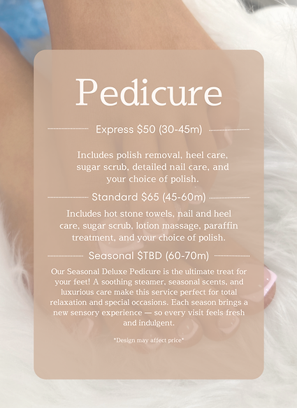 Grey and White Modern Price List Nail Salon A4 Flyer.png