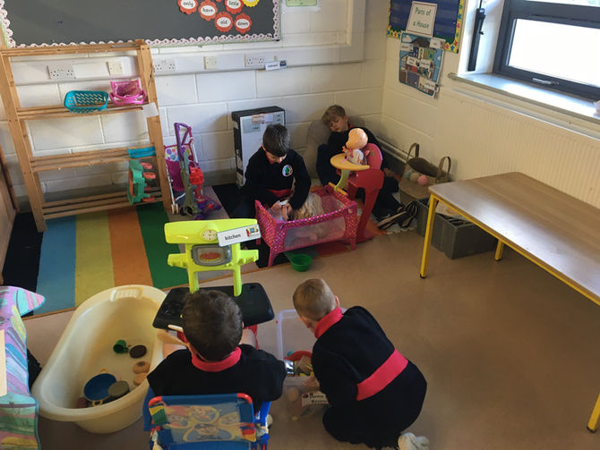 Playtime in Senior Infants