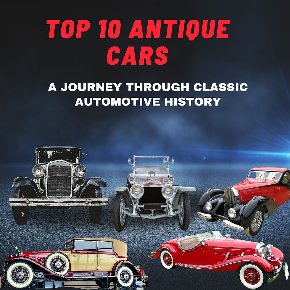 Top 10 Antique Cars