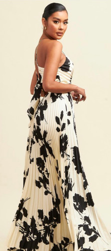 chinese dress ladies Hilary Pleated Maxi Dress main image 0