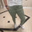 Thumbnail: Solid Cargo Crinkle Jogger