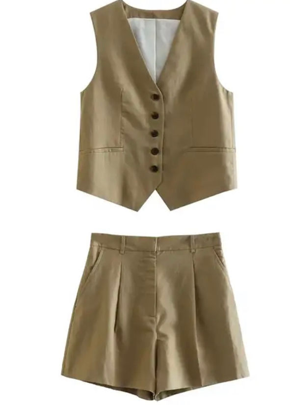 Thumbnail: Linen Short Set