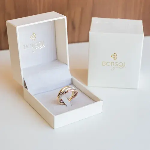 Miniatura: Aliança Love Air Cartier em Ouro 18k.