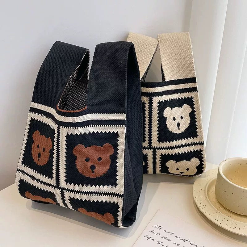 Thumbnail: Bear Knitted Bag