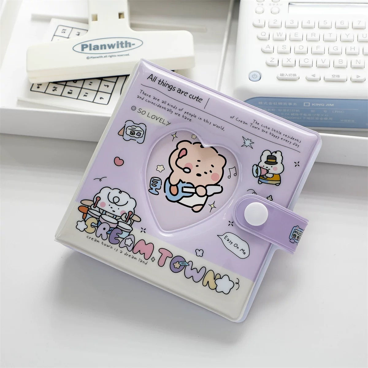 Cream Town Mini Card Album