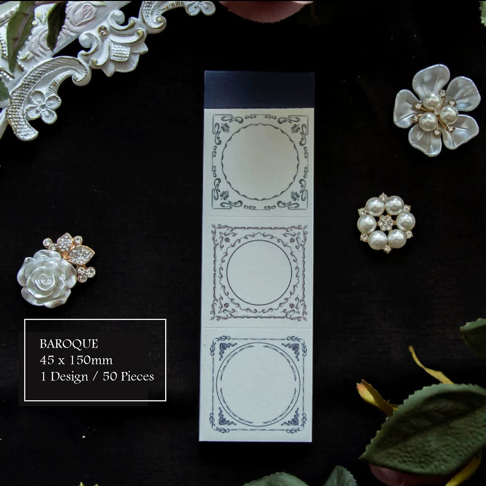 Thumbnail: Byzantium Flower Memo Pad