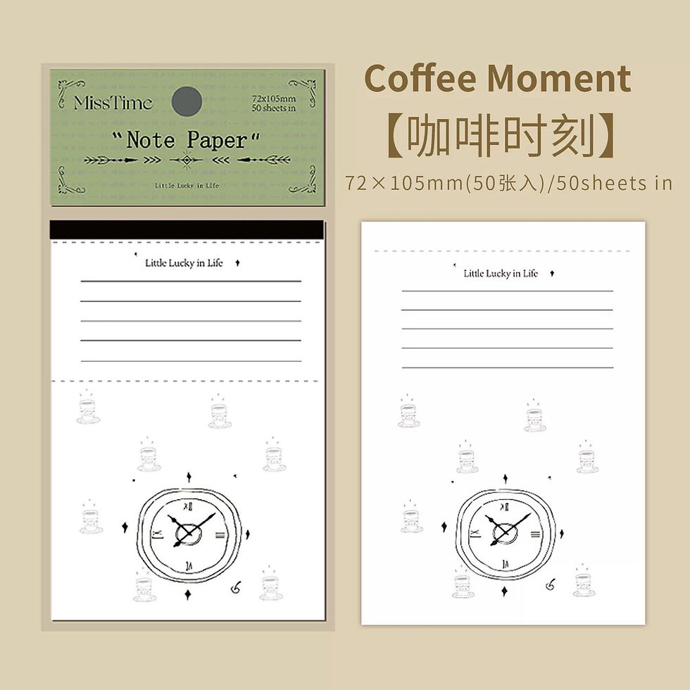 Thumbnail: Miss Time Note Paper