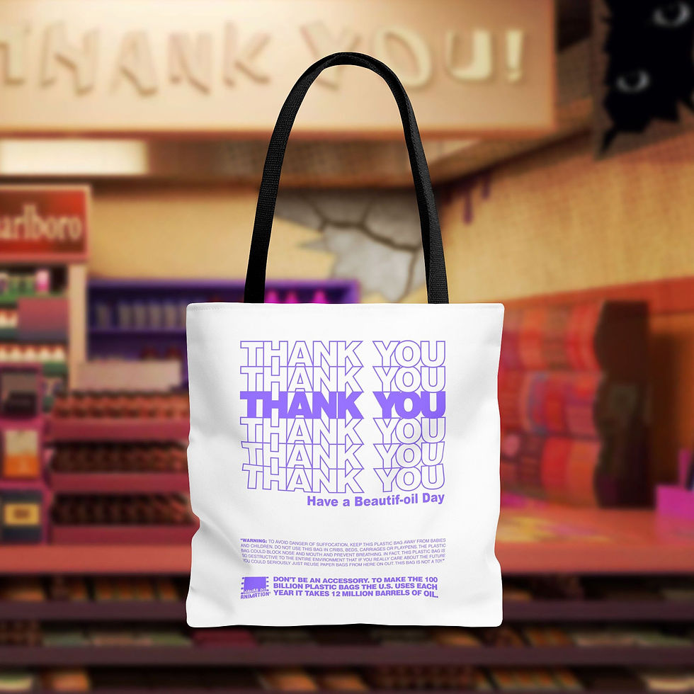 Thumbnail: Have A Beautif-Oil Day | Tote Bag (AOP)